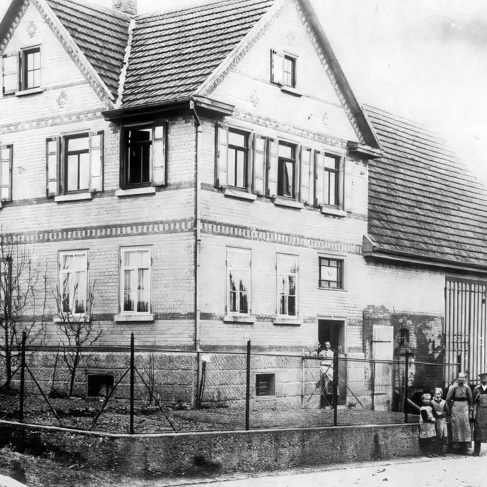 1930: Haus der Familie Nagel (Quelle: Carola & Gottlob Nagel)