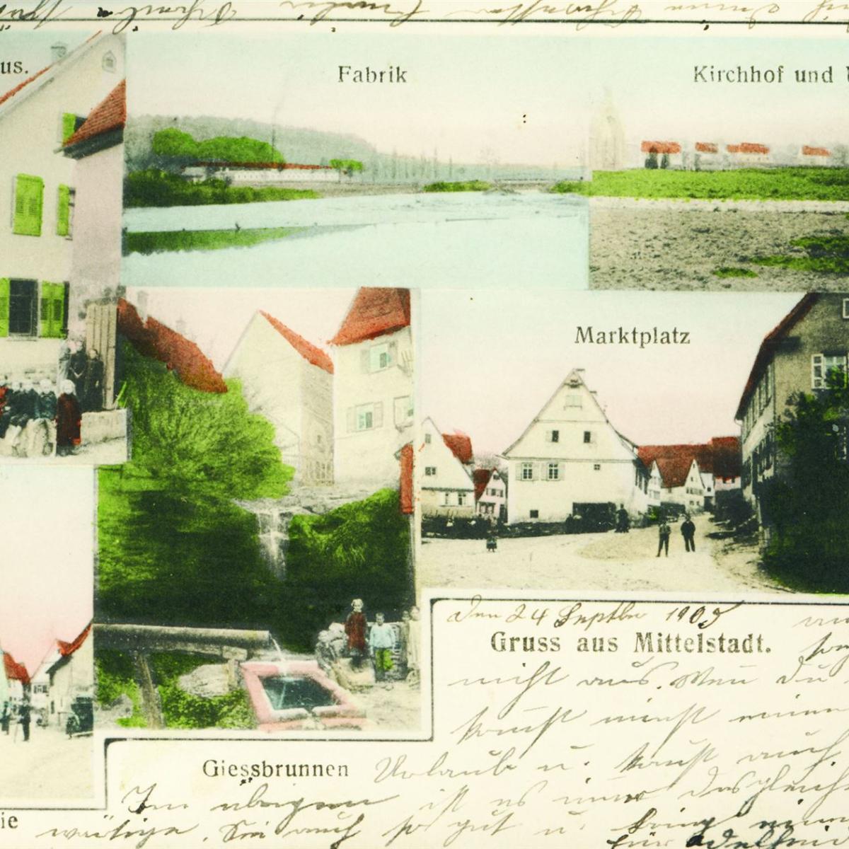 1905: Mittelstädter Ansichten (Quelle: Zvonko Zebic)