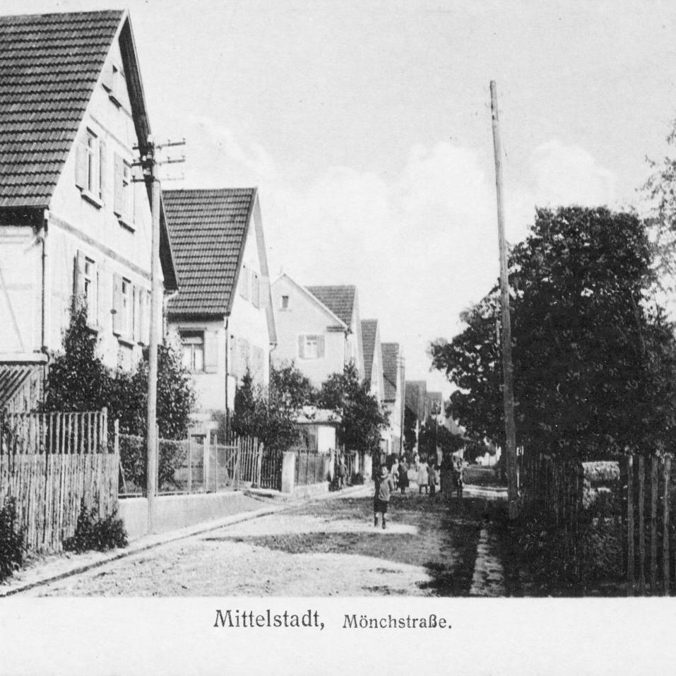 1922: Mönchstraße (Quelle: Zvonko Zebic)