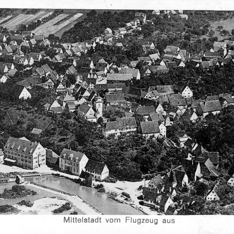 1926: Luftbild (Quelle: Zvonko Zebic)