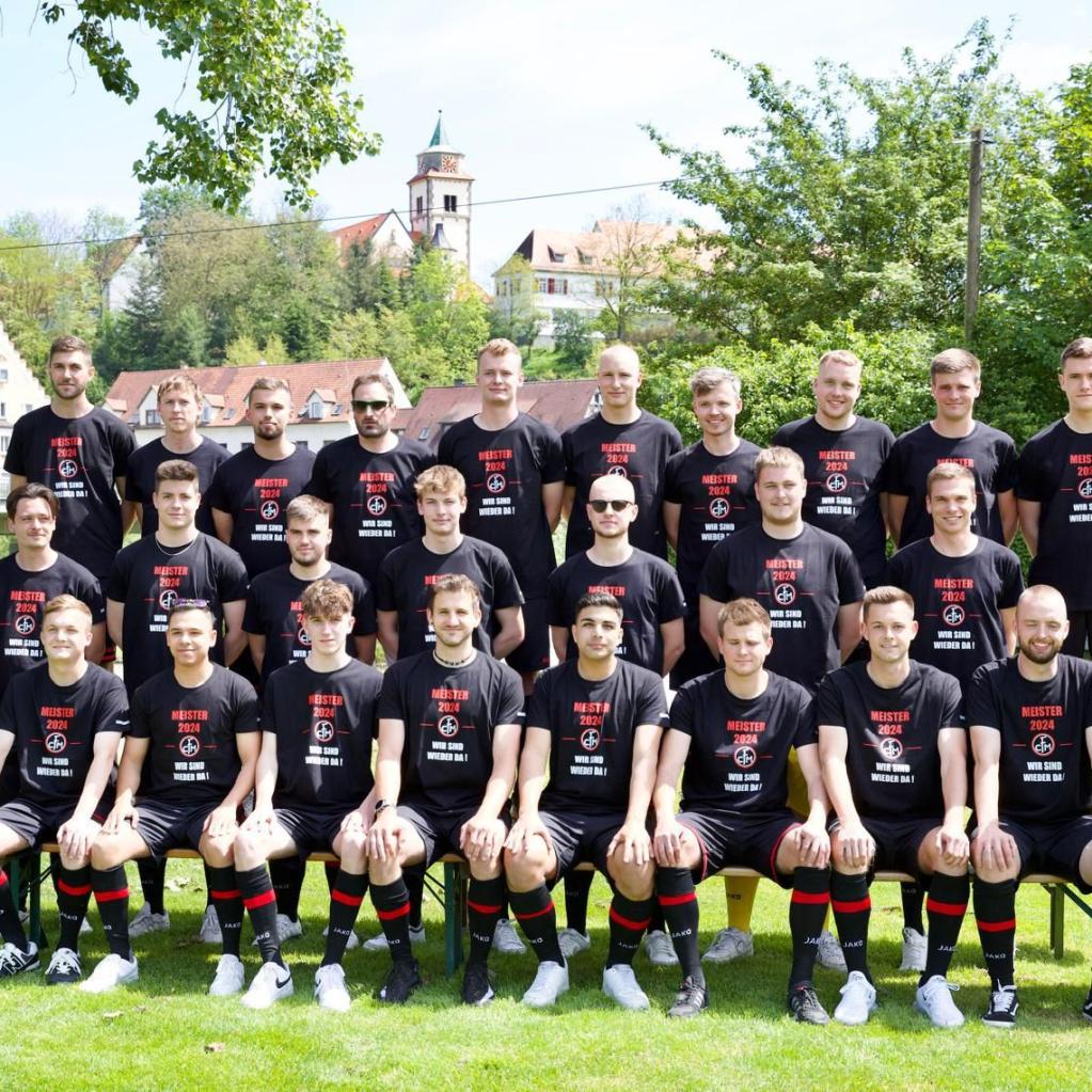 2024: Meisterfeier des FC Mittelstadt für die Saison 2023 / 24