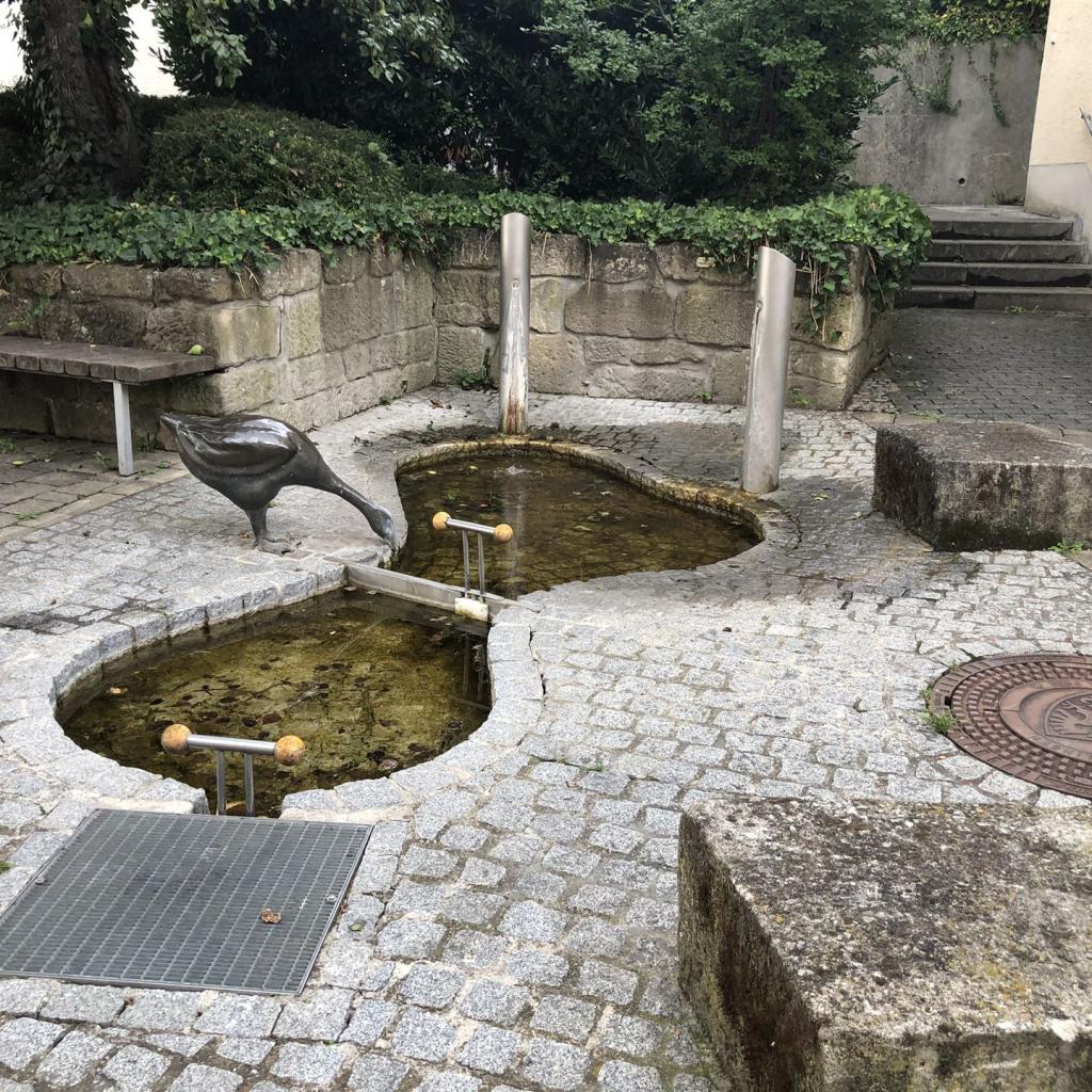 2020: Mittelstädter Brunnen - Gansbrunnen am Rathaus